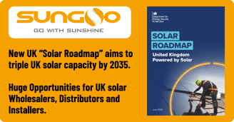 SUNGO Energy UK - Solar Roadmap Present Huge Opportunities for UK Solar Wholesalers, Distributors and Installers