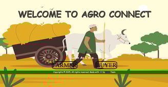 Agro Connect Farmers Ecommerce Portal - Login Page