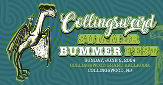Collingsweird Summer Bummer Fest 2024 poster