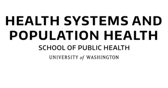 Logo for UWSPH Health Systems and Population Health