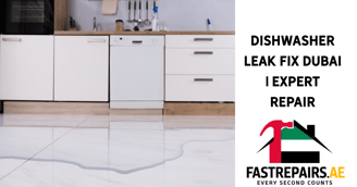 a dishwasher cleaning a kitchen floor with a dishwasher