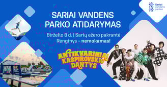 Sariai vanends parko atidarymas