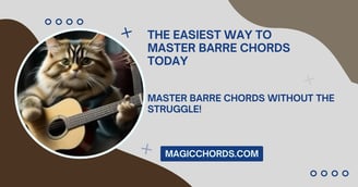 Guitar lesson: F major chord for beginners