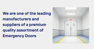 CGA Air Tech leading Clean Room Doors Manufacturers and Suppliers in Bangalore