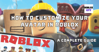 Roblox avatar customization with outfits and accessories.