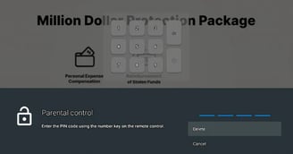 catchontv parental control menu