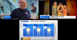 multi-view on catchon tv app