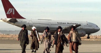 Hijacked Indian Airlines Plane IC 814