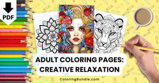 adult coloring pages