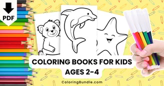 coloring books for kids ages 2-4