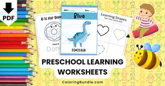 preschool learning worksheets