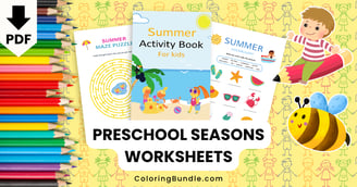 preschool seasons worksheets