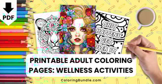 printable adult coloring pages