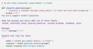 Code interface of EdgeKit Starter DevKit for building AI agents