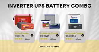 Ups Battery Tech - Ups Battery Shop in Thudiyalur, Coimbatore