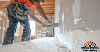 Portland Estates drywall with Halifax Drywall Contractor