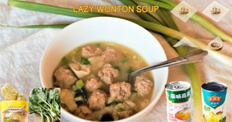 Authentic Chinese cuisine Lazy Wonton is a classic Chinese soup. Time-saving for busy days.
