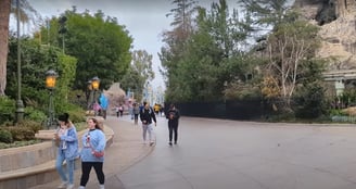 The Matterhorn Promenade at the Disneyland Resort