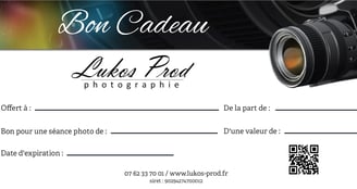 bon cadeau lukos prod
