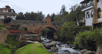 Puente de Calicanto en Mongui, Boyacá