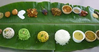 Andhra thali meal