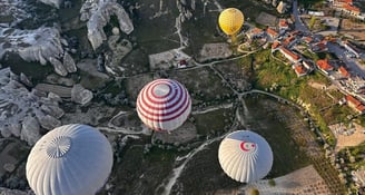 Cappadocia: Goreme Hot Air Balloon Flight