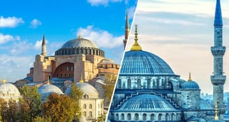 Blue Mosque & Hagia Sophia Guided Tour 