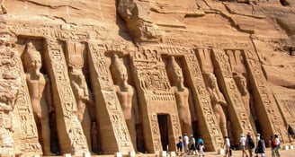 Abu Simbel Temple.