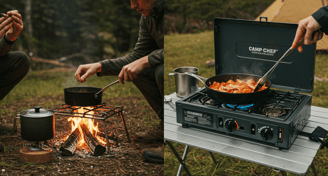 The importance of having the right gear for easy camp cooking
