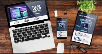 groHi's Website Designing Poster