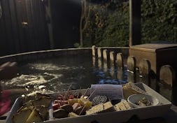 cabaña con tinaja en pichilemu