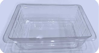 Transparent Rectangle Container with Lid