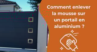 Comment enlever mousse portail aluminium