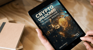 Crypto Unlocked book mockup
