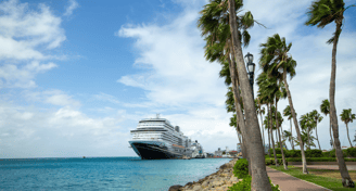 NAVIO ANCORADO EM ARUBA