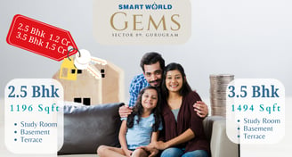 Best property to buy in Se 89, 2 bhk , Smart world gems