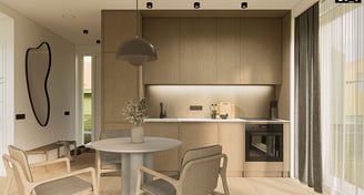 Interjeras, gyvenamasis namas, privatus