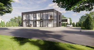 modernus gyvenamasis namas Kaune