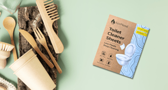 eco friendly household cleaning plastic free products with ecomend toilet cleaner sheets