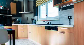 Interior kitchen house photography
