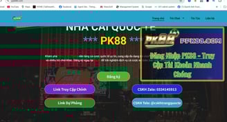 Hướng Dẫn Đăng Nhập PK88 – Cách Vào Tài Khoản Nhanh & An Toàn