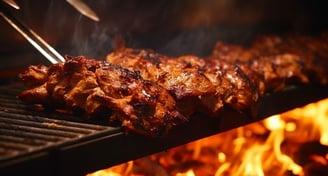 seasoned & grilled meats, a prime component of many Turkish dishes