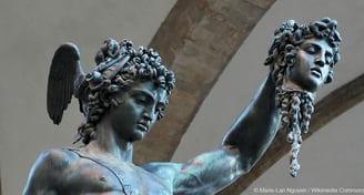 Persée par Benvenuto Cellini, Florence, Loggia dei Lanzi