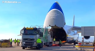 Antonov An-124 Efacec aeroporto do Porto