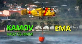 Kamov Ka-32 EMA combate a incêndios