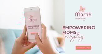 Pregnancy care brand identity mobile phone design
