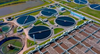 a large amount of water is being used to make a water tank