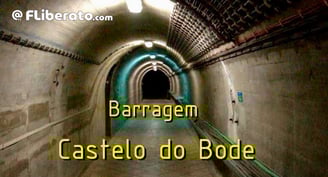interior Barragem de Castelo de Bode