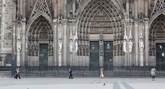 Cologne Dome Köln Domplatte