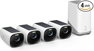 eufy Security eufyCam S330 4 Wireless Camera -38% Now $499.99 Only on amazon.com!